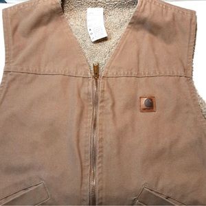 Carhartt mens tan size large vest